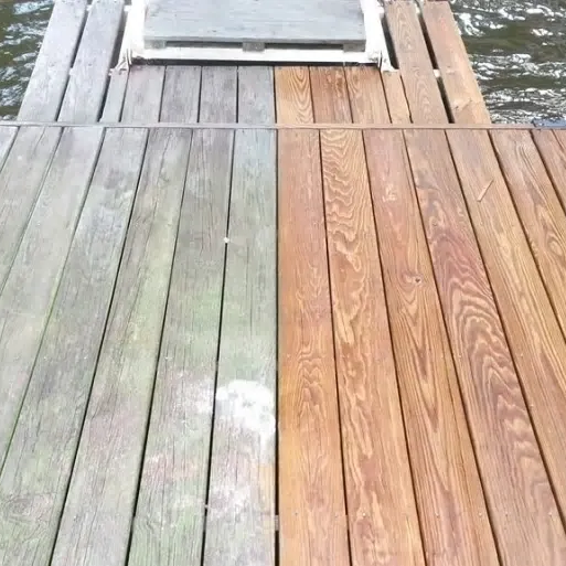 decks-square Before and after deck cleaning