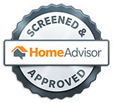 Elite service badge from Home Advisor