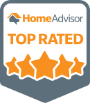 Elite service badge from Home Advisor